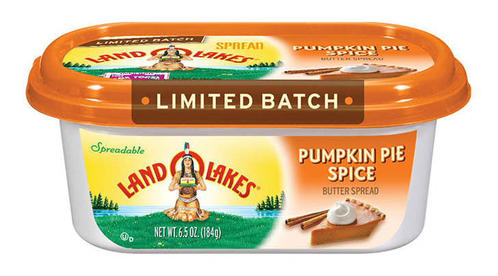 land o lakes pumpkin pie spice butter hero