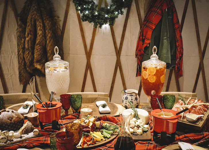yurt miami drinks table