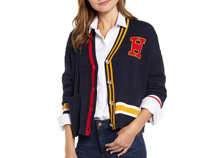 tommy hilfiger varisty cardigan