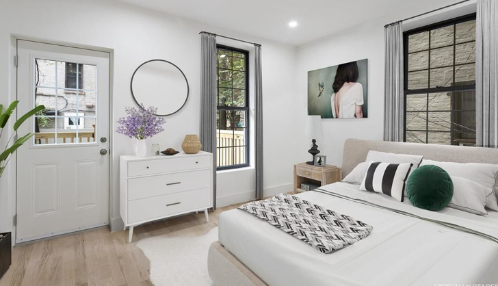 the two bedroom with a to die for shower