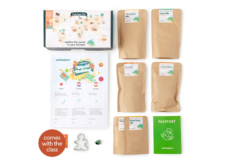 experience gifts for kids holiday baking for kids experience and global cooking kit