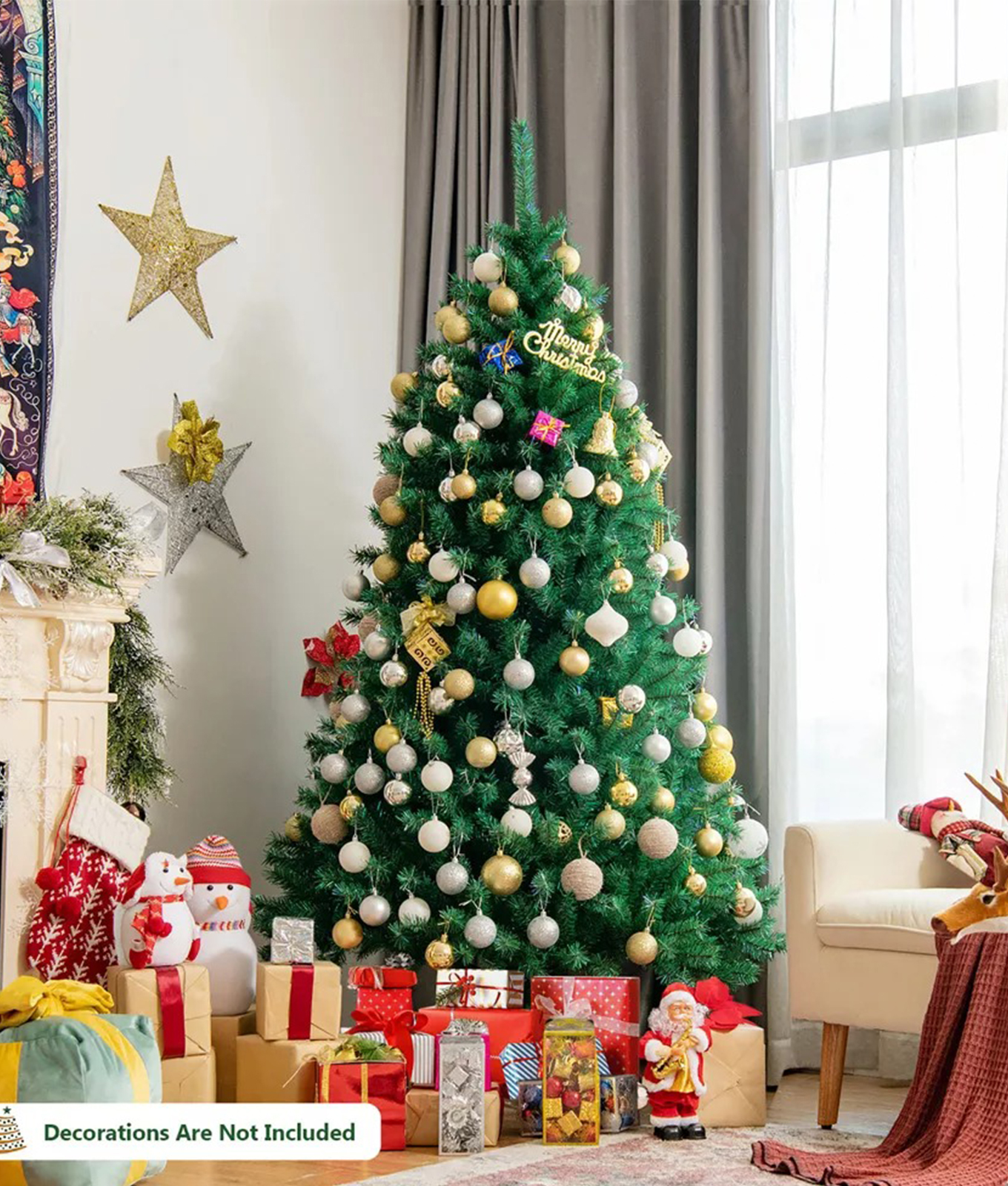 Best artificial Christmas tree Costway