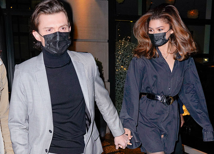 tom holland zendaya date night cat1
