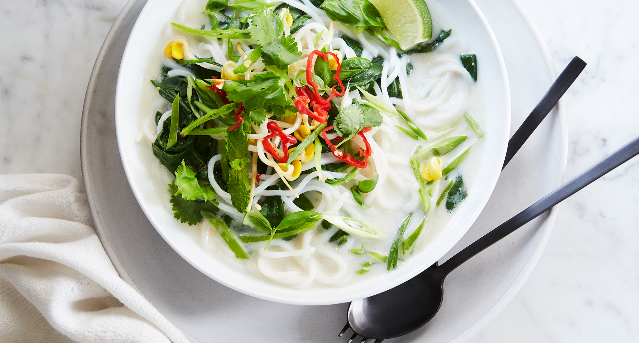 soothing cold and flu recipes: detox coconut soup