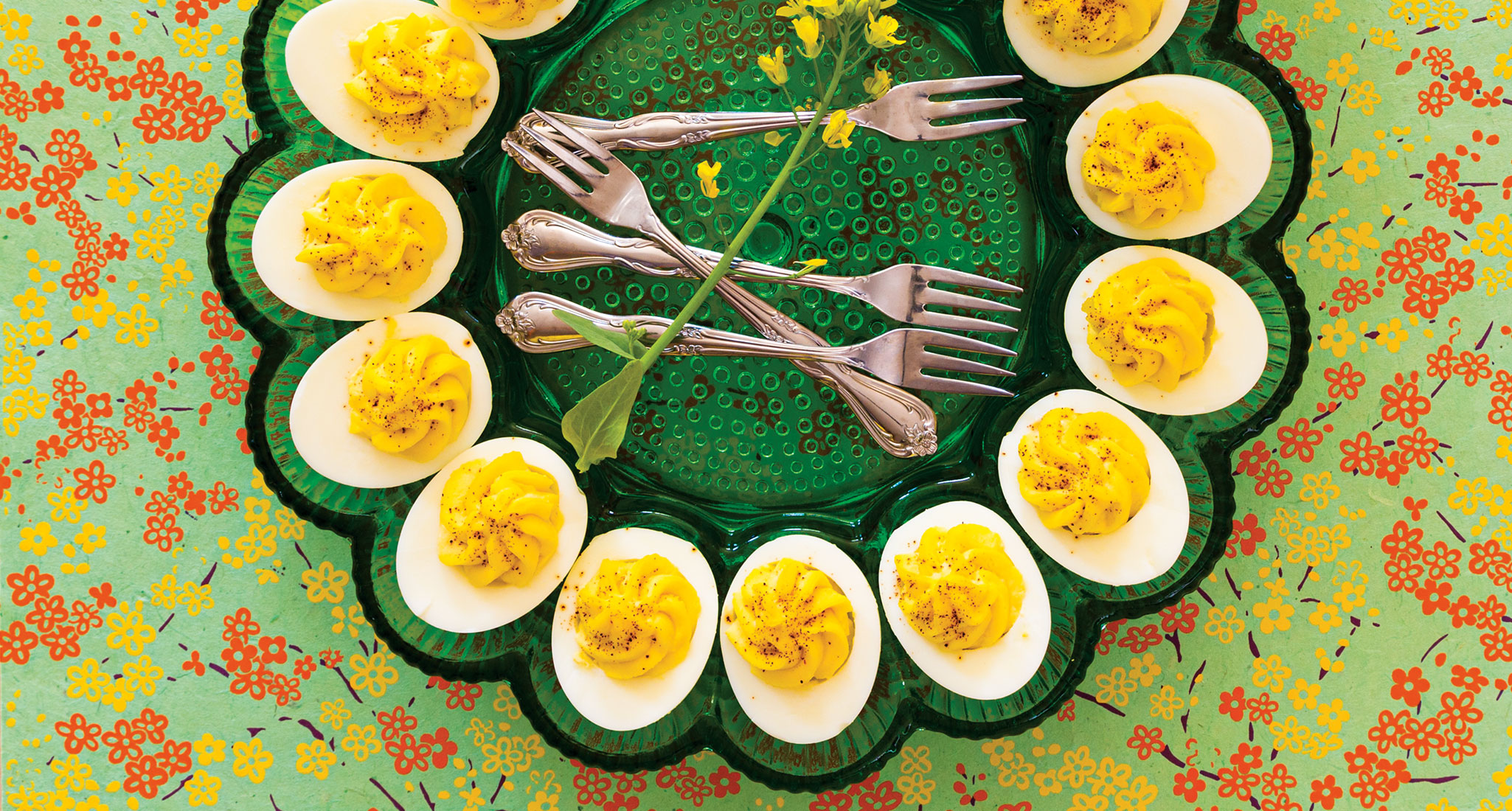 Wasabi deviled eggs recipe purewow
