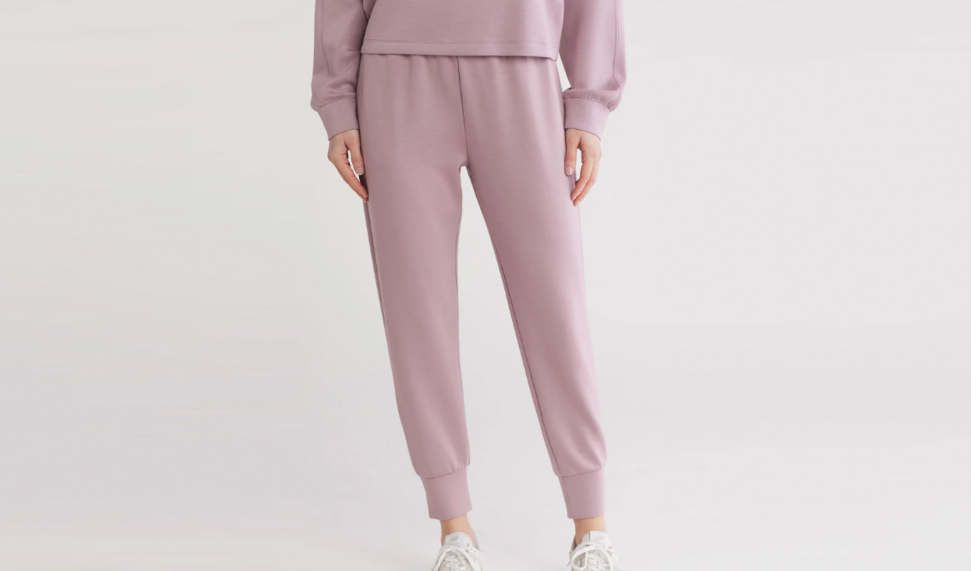 zella joggers light purple
