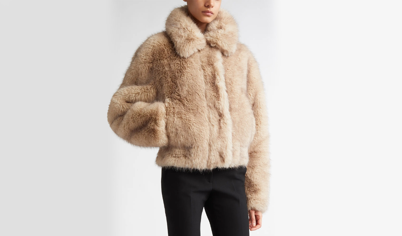 hungarian-winter-fashion-accessories-trends Lena Faux-Fur Crop Jacket