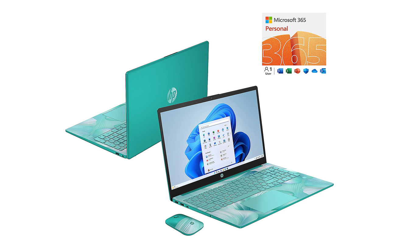 The HP Touch Laptop.