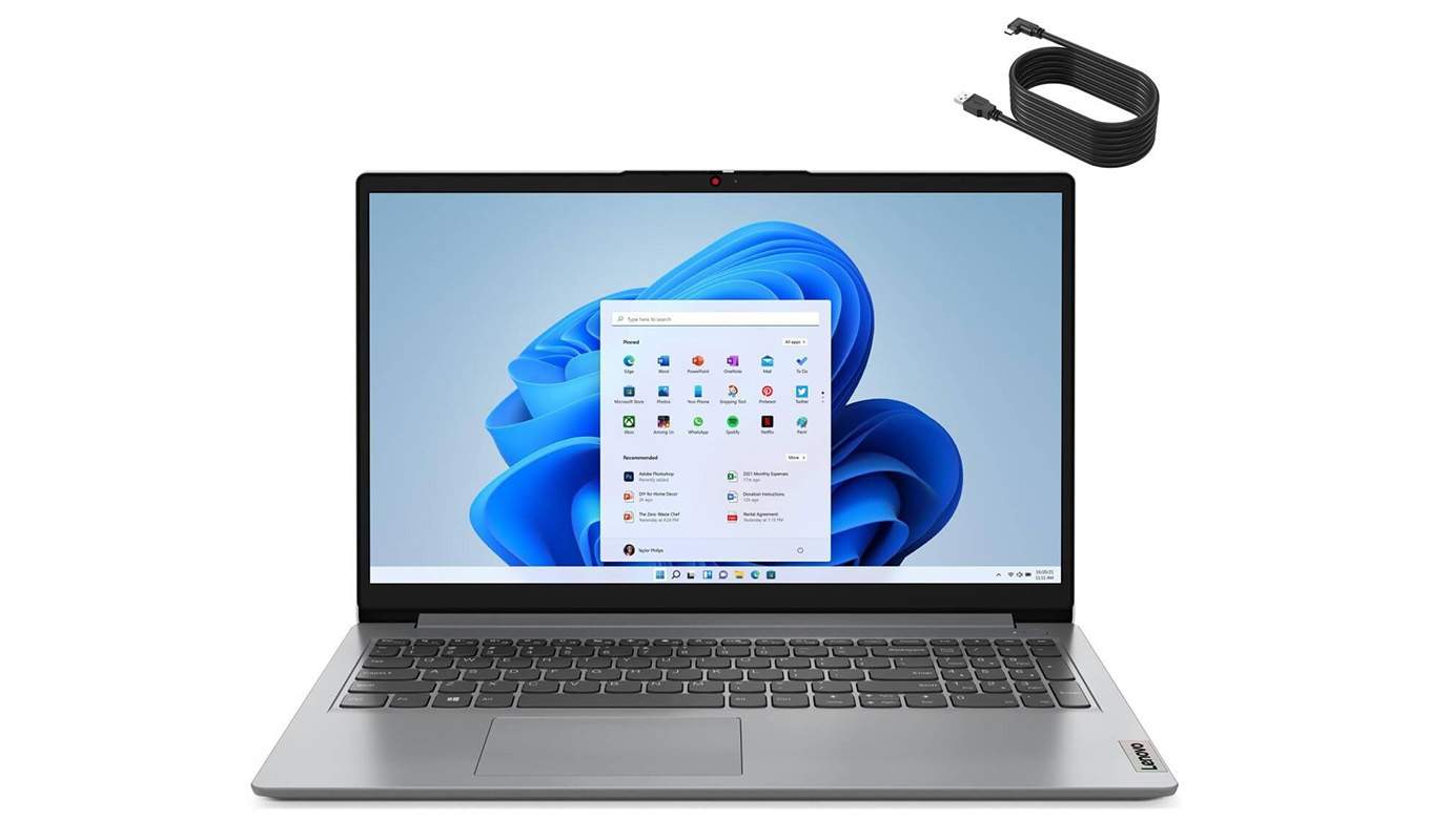 The Lenovo IdeaPad.