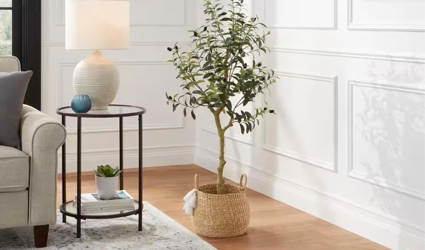 The StyleWell Faux Olive Tree.