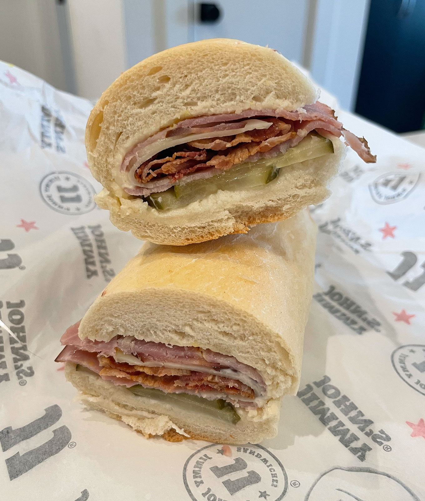 jimmy john's sandwich review: jimmy cubano