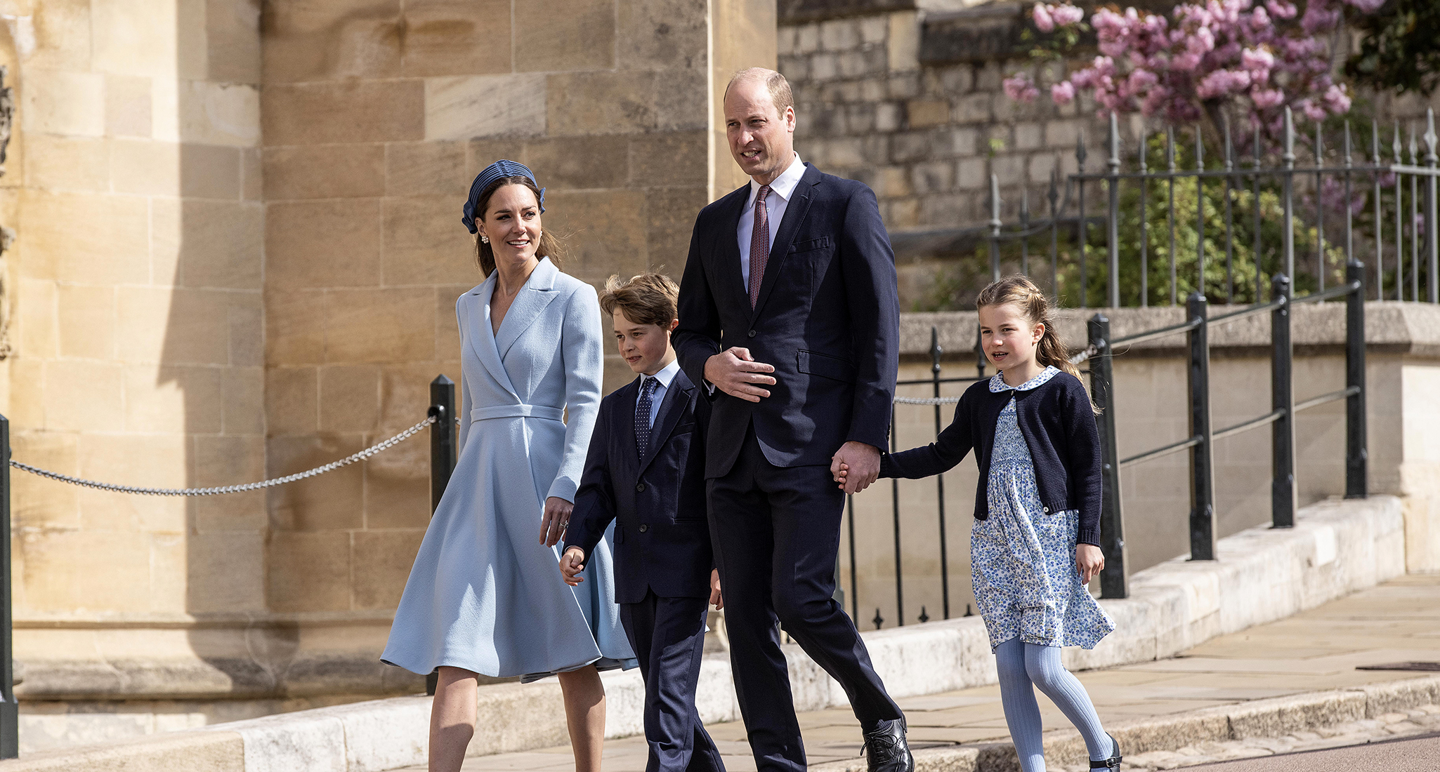 kate william prince louis princess charlotte easter universal